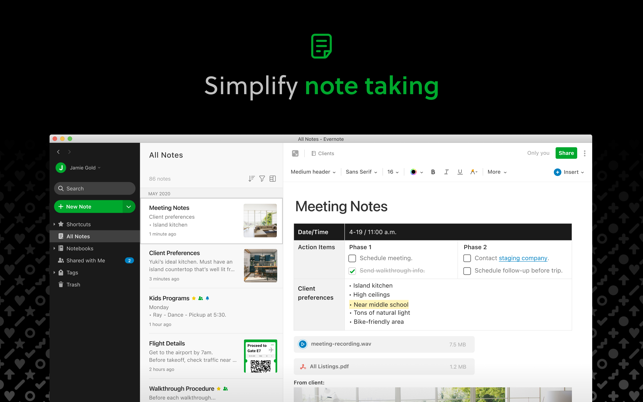 ‎Evernote Screenshot