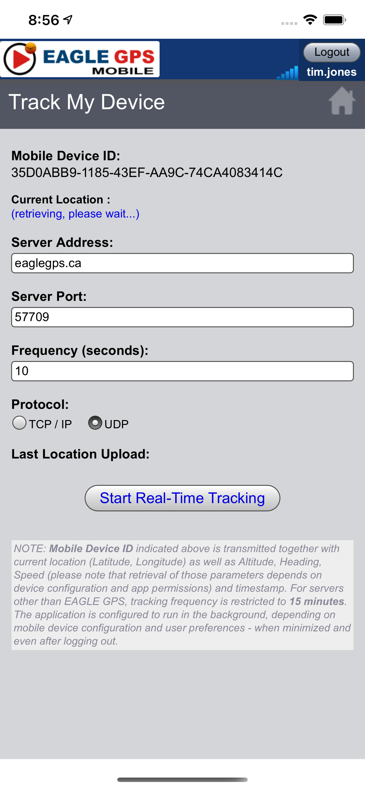 EAGLE GPS Mobile