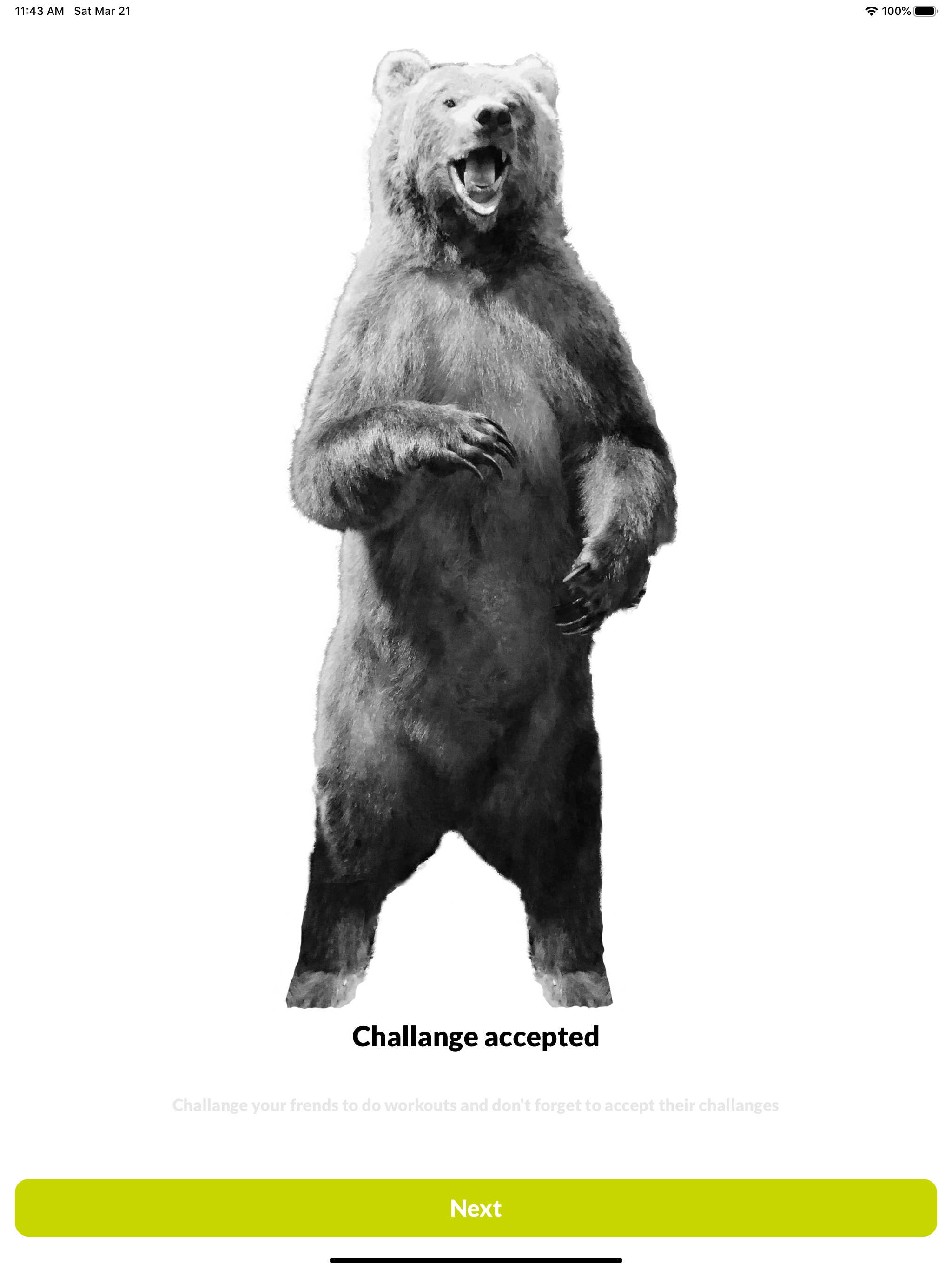 Challenger Workout All Sports