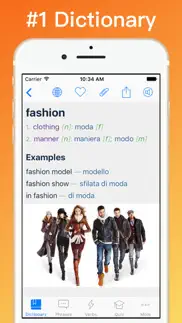 italian dictionary + © iphone screenshot 1