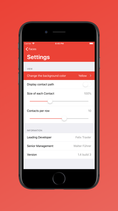 Faces - Contacts Manager screenshot 4