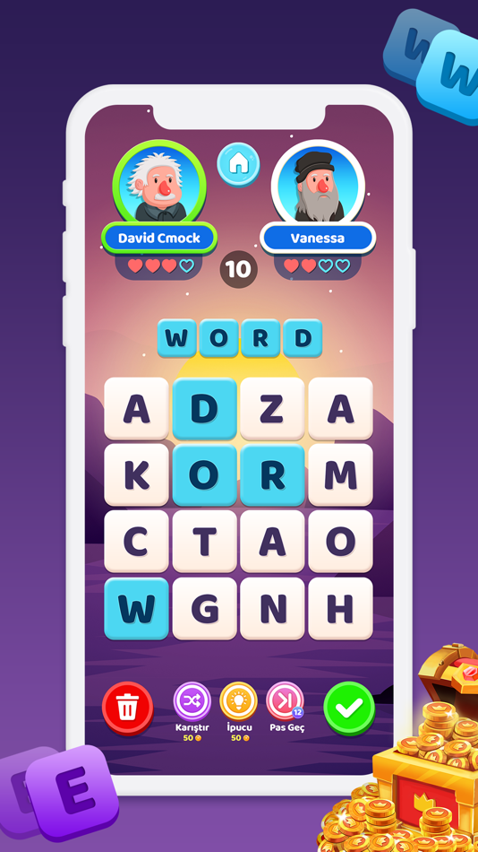 #1. WordCube Online (iOS) 由: GitBerry