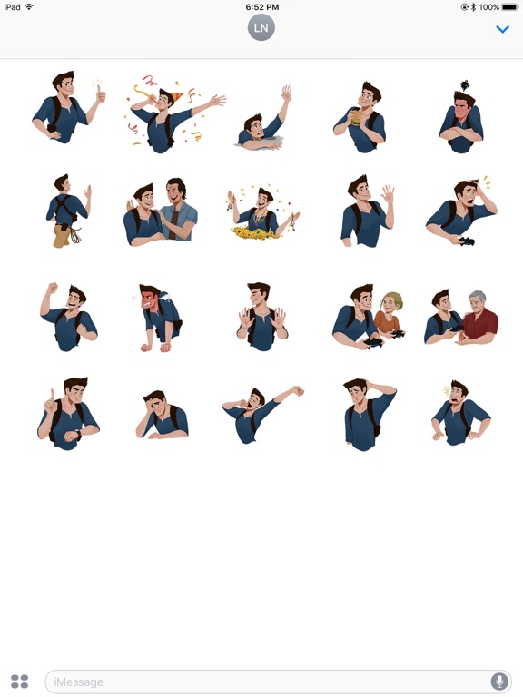 Screenshot #4 pour Uncharted 4 Stickers