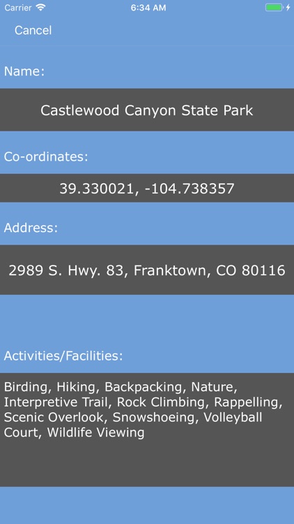 Colorado State Parks!