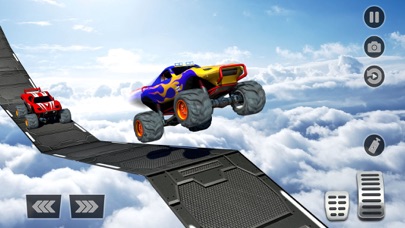 Impossible Monster Car Ramps screenshot 1