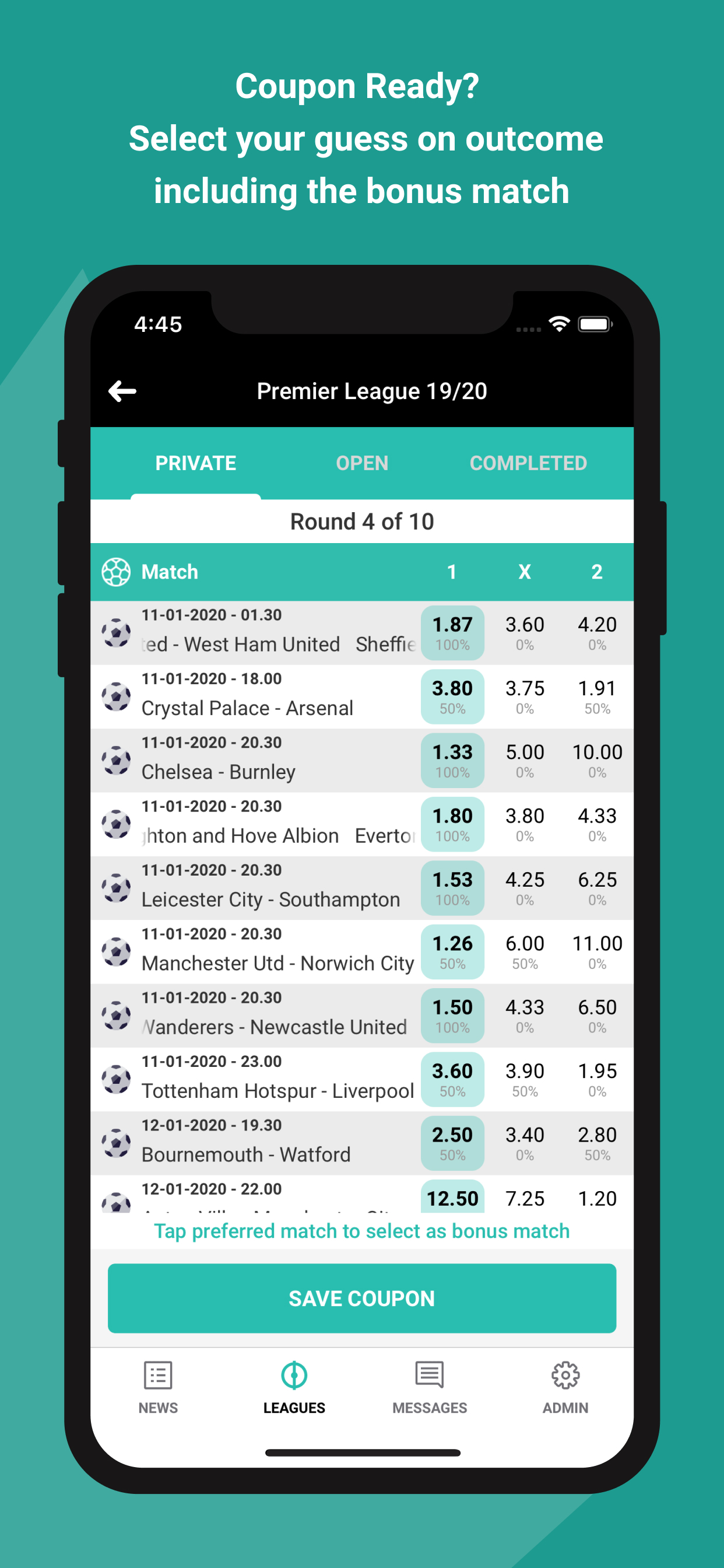 Odds Club screenshot 7