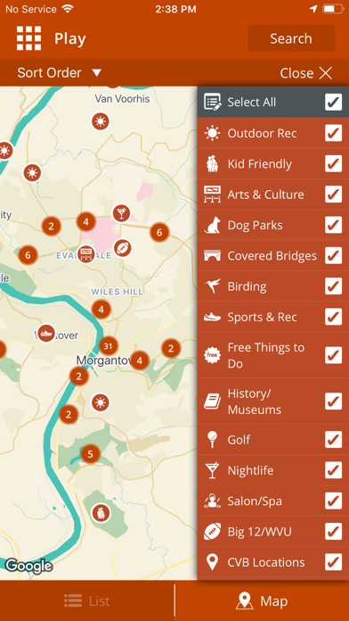 Visit Mountaineer Country Screenshot