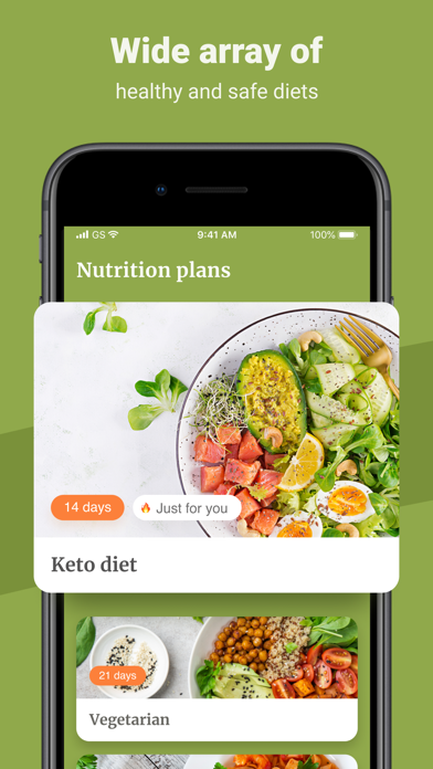 Screenshot #1 pour PEP: Diet simple - My health