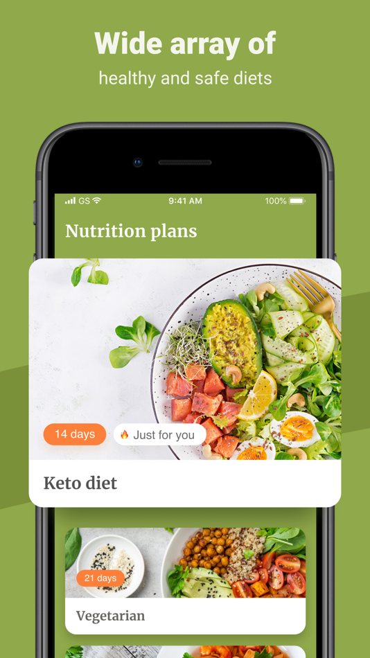 PEP: Diet - Healthy meal plan - 1.0.7 - (iOS)