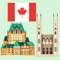This app contains information on the territories and provinces of Canada