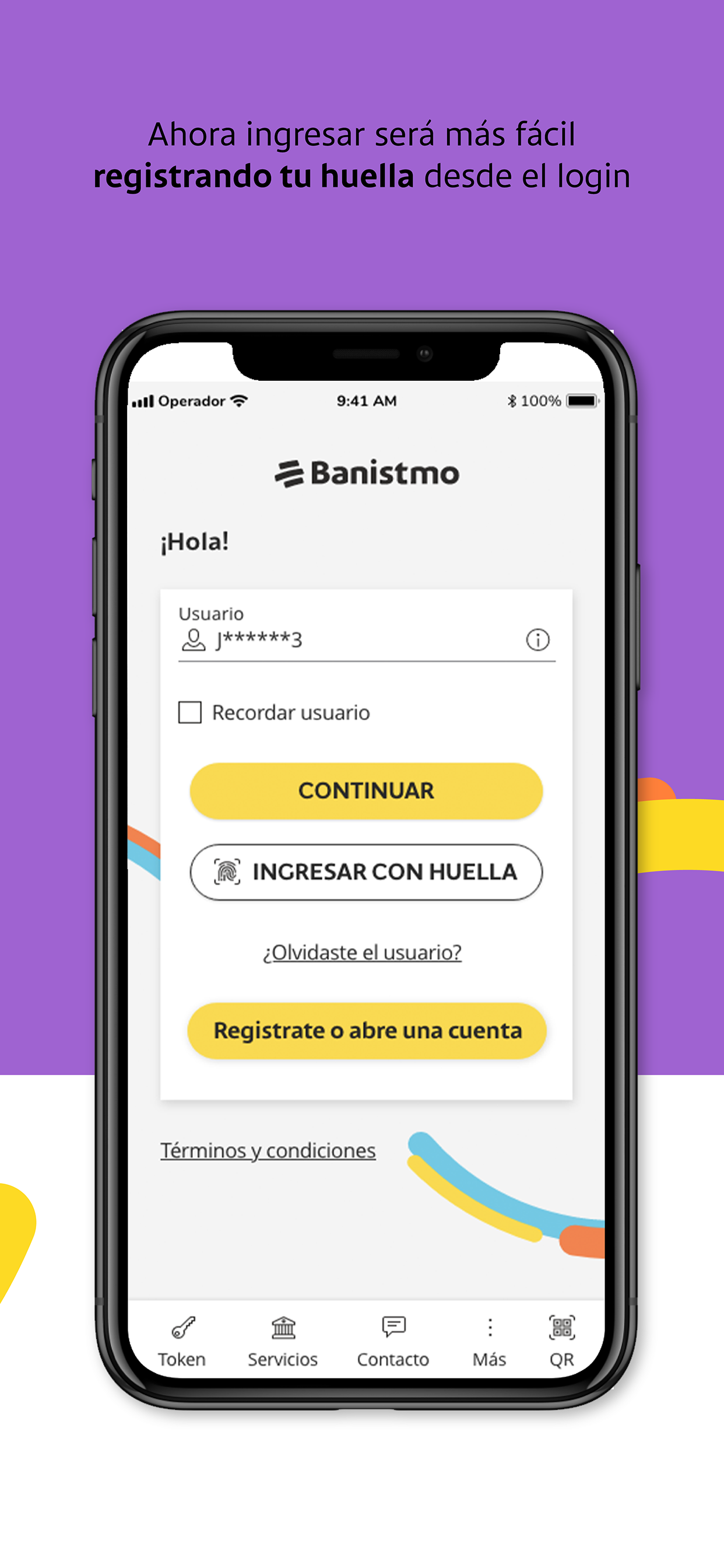 Banistmo APP Personas