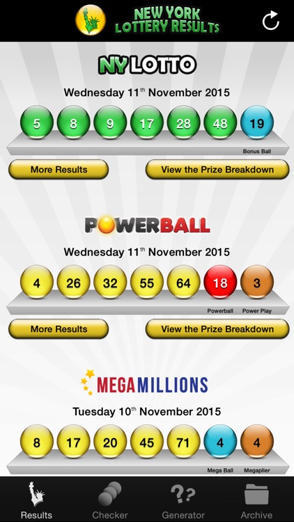 NY Lotto Results