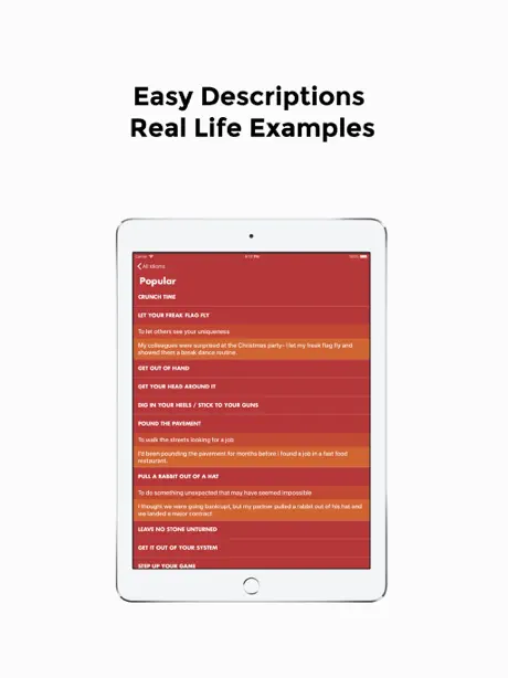 English Idioms App