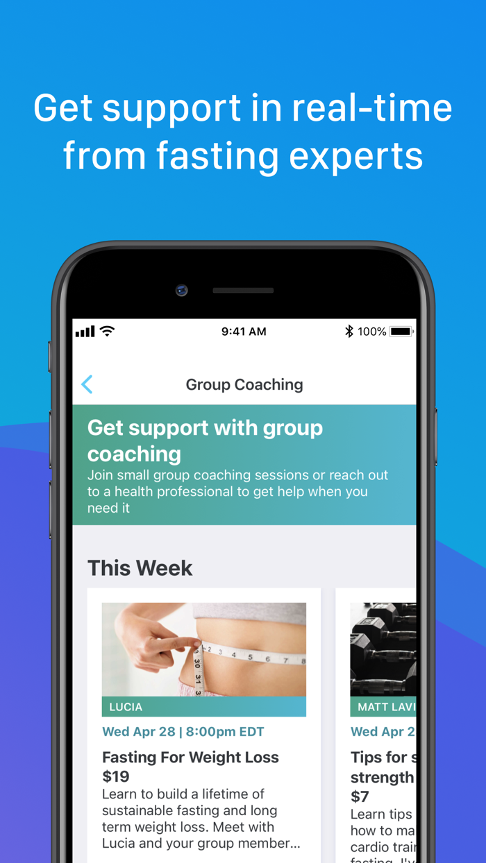 LIFE Fasting Timer and Tracker
