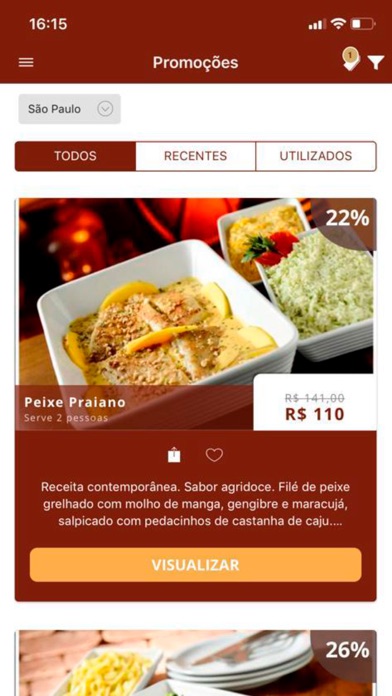 Coco Bambu Restaurantes screenshot 3