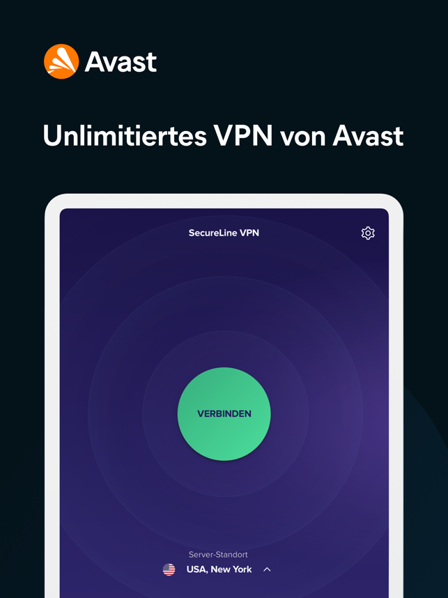 ‎Avast Secureline VPN Proxy Screenshot