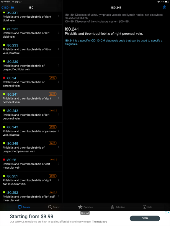 Screenshot #4 pour ICD 10 2022