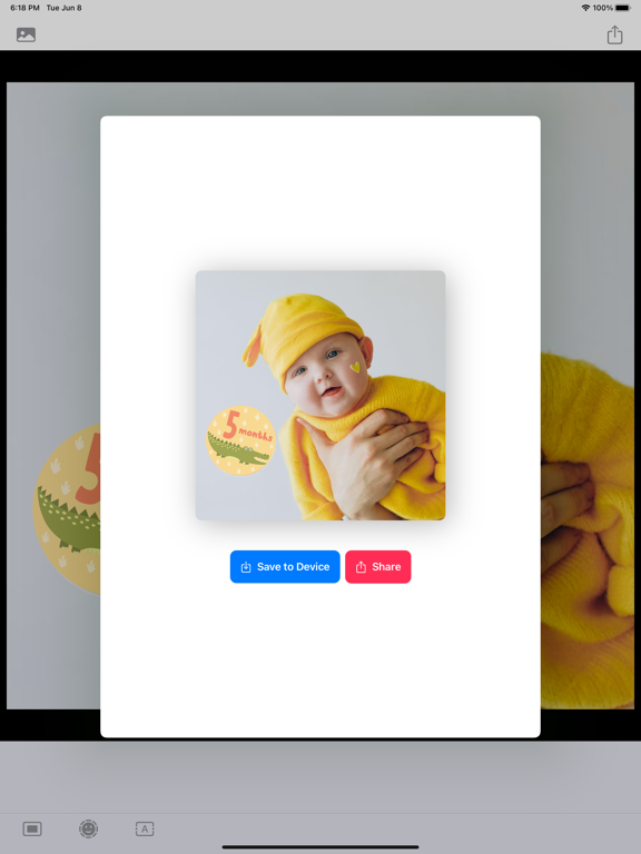 Screenshot #6 pour Baby Photo Editor - Baby Story