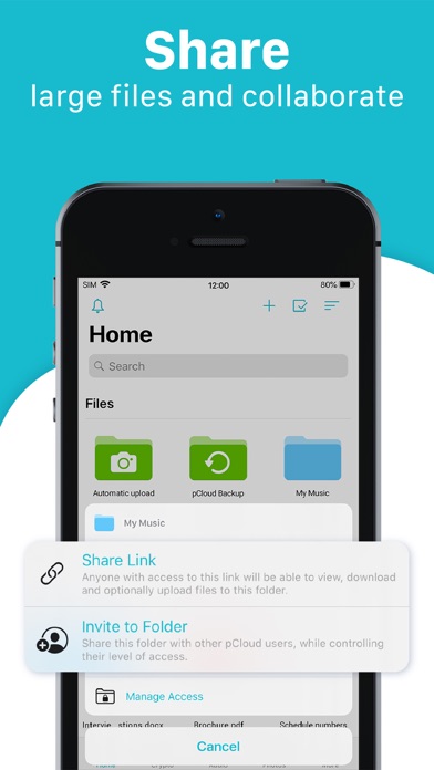 pCloud - Cloud Storage screenshot1