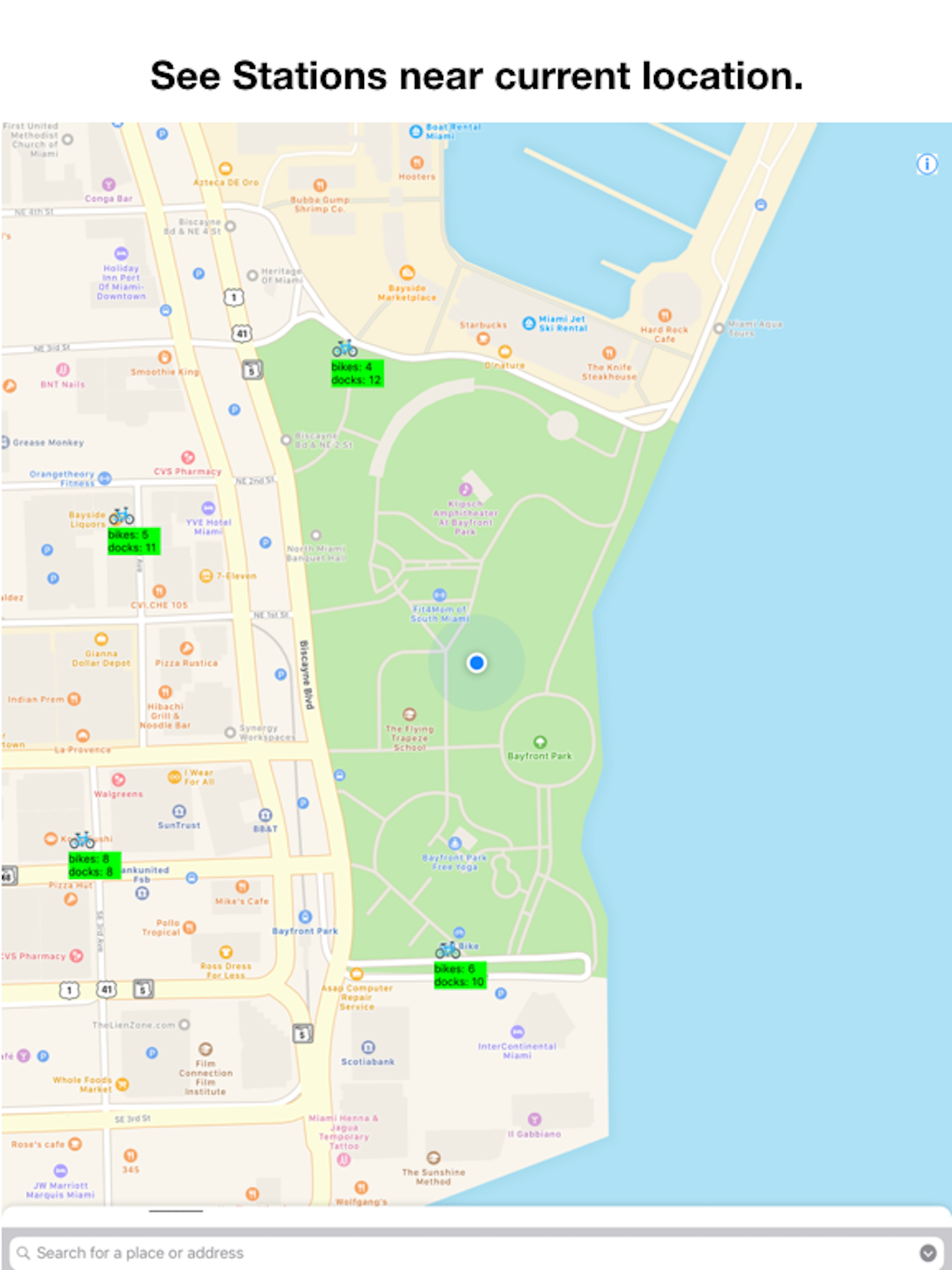 Bike Stations Miami