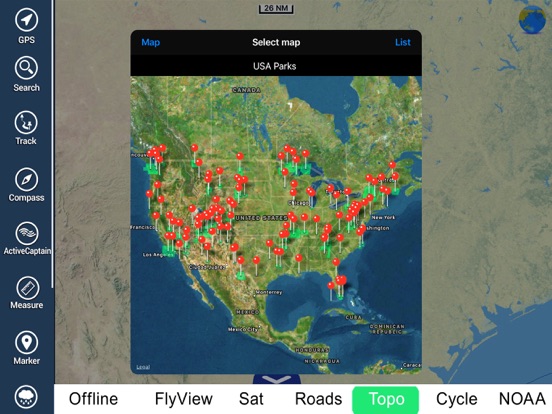 Screenshot #4 pour USA Parks & Forests GPS Maps