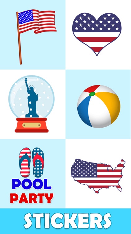 Animated July Fourth Stickers screenshot-4