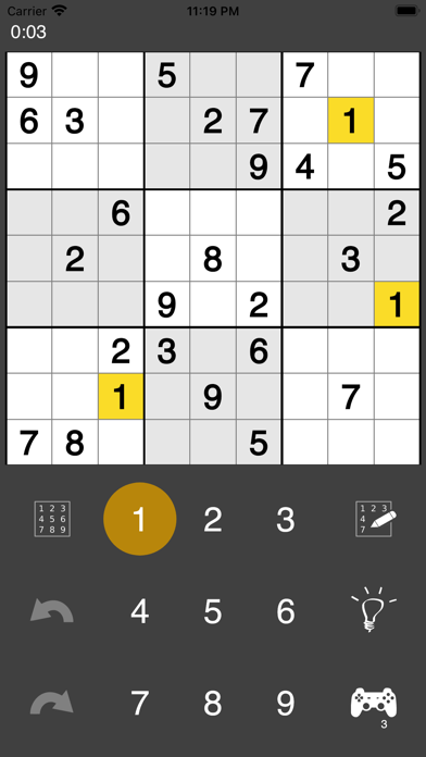Screenshot #1 pour Sudoku Logica