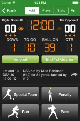 Game screenshot DS Football Statware hack