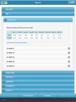 ICBF Web Application screenshot 6