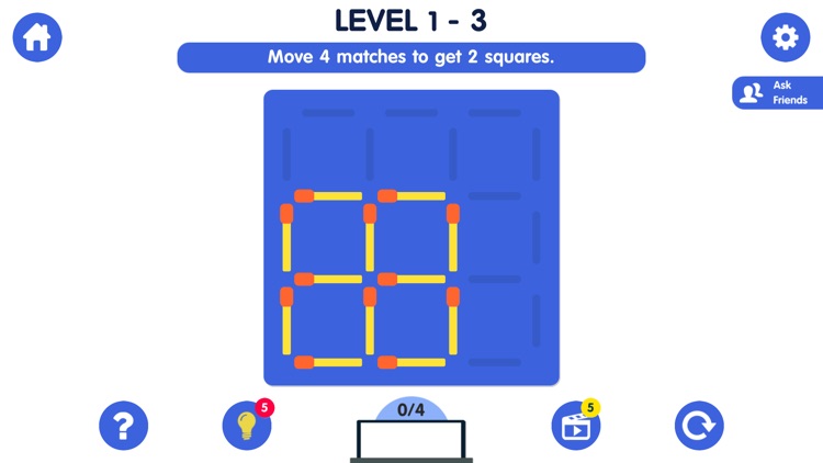 Matchstick Puzzle Classic