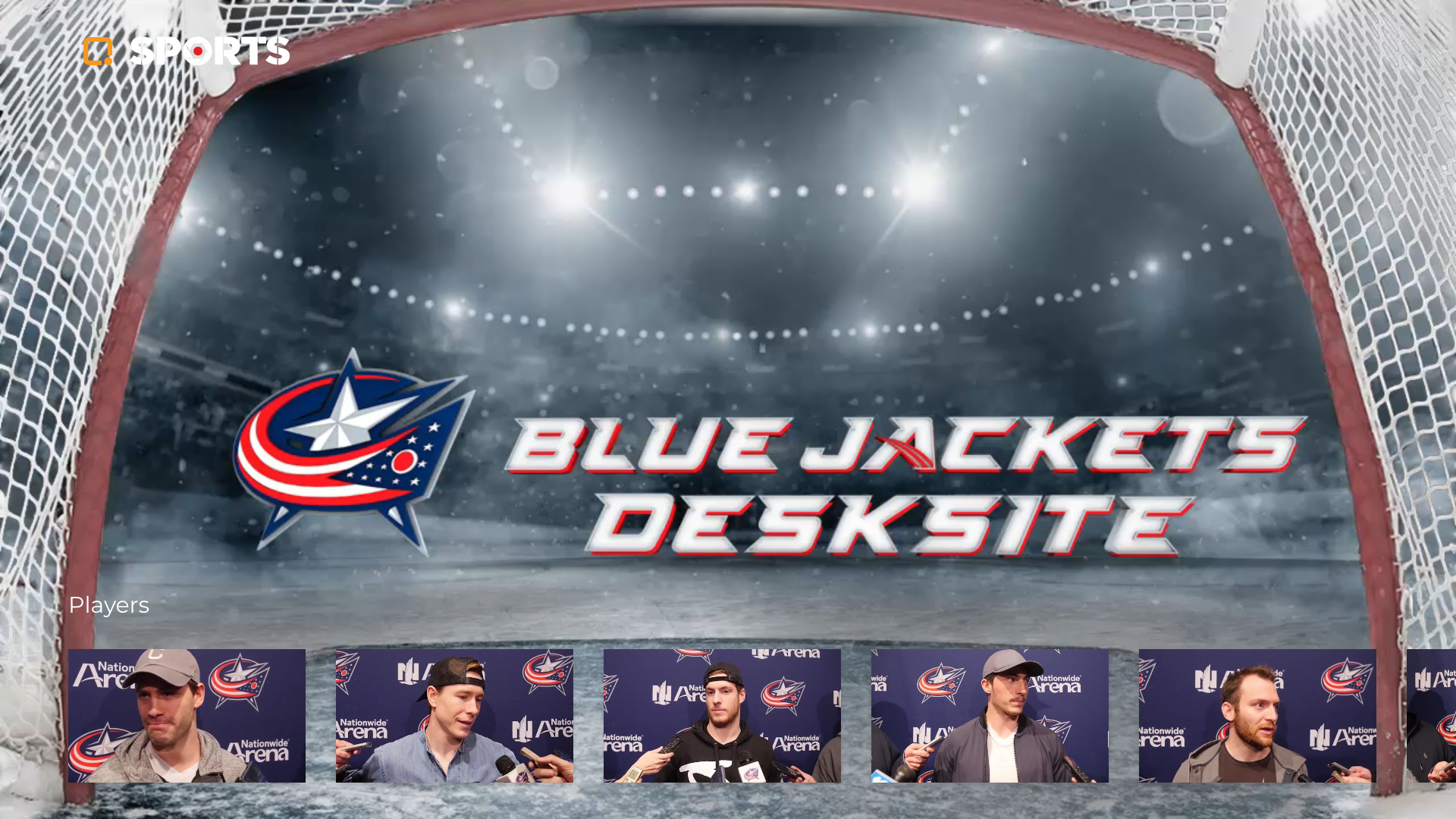 Blue Jackets DeskSite