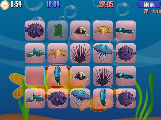 Screenshot #6 pour Aquarium Pairs - Fun mind game