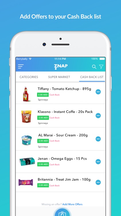 Znap - Grocery Cash Back App screenshot-4