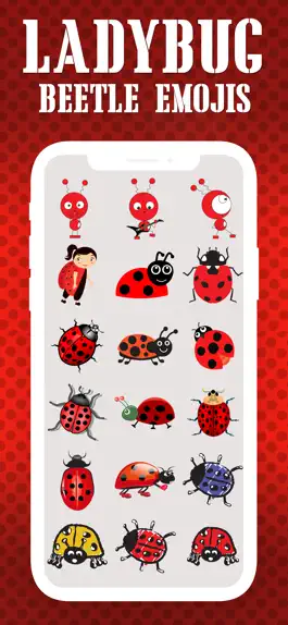 Game screenshot Ladybug Beetle Emojis apk