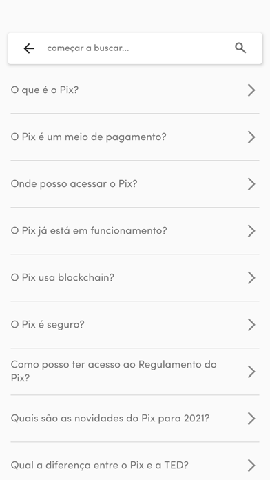 PIX Info. Saiba tudo sobre Pix Screenshot