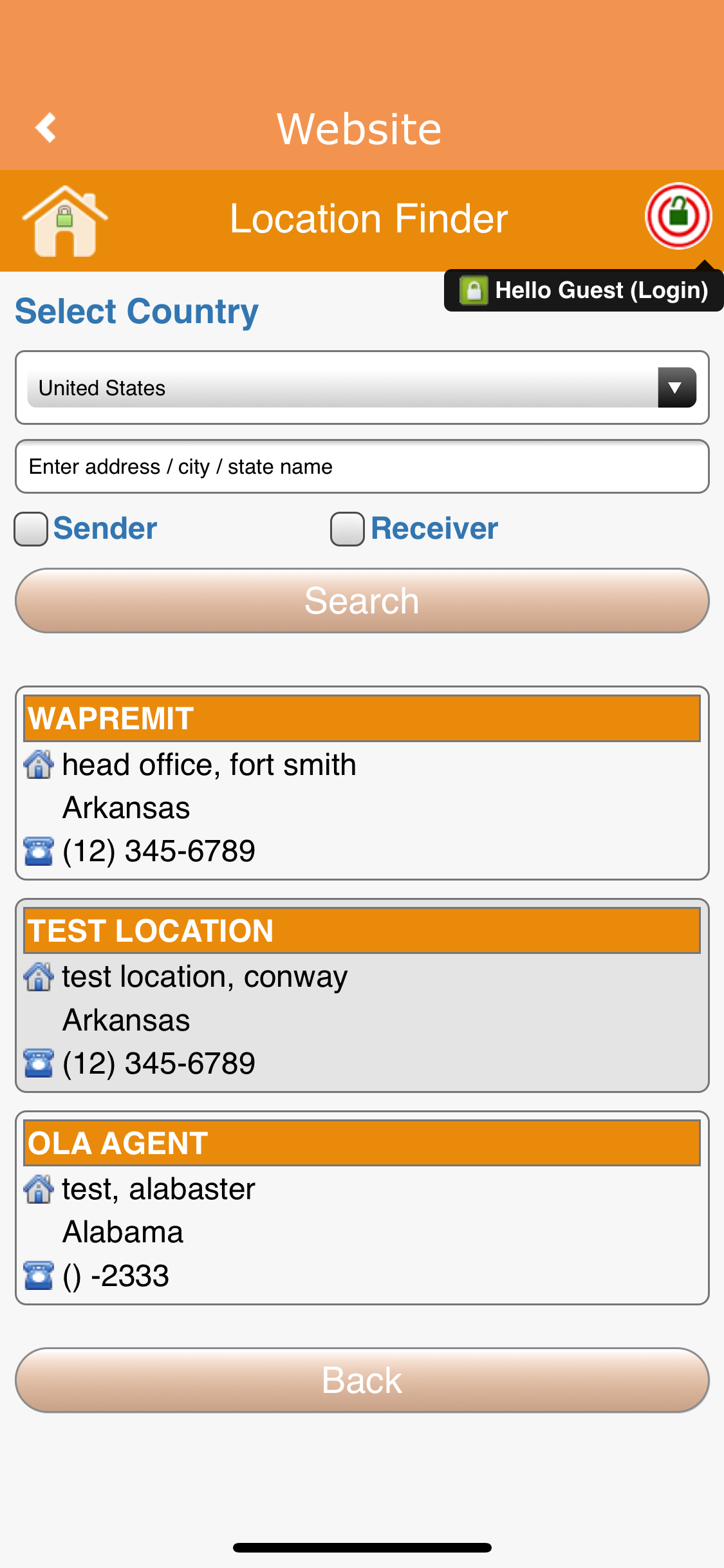Wap Remit screenshot 3