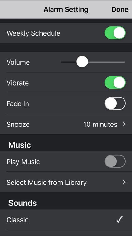 Weekly Alarm Clock screenshot-4