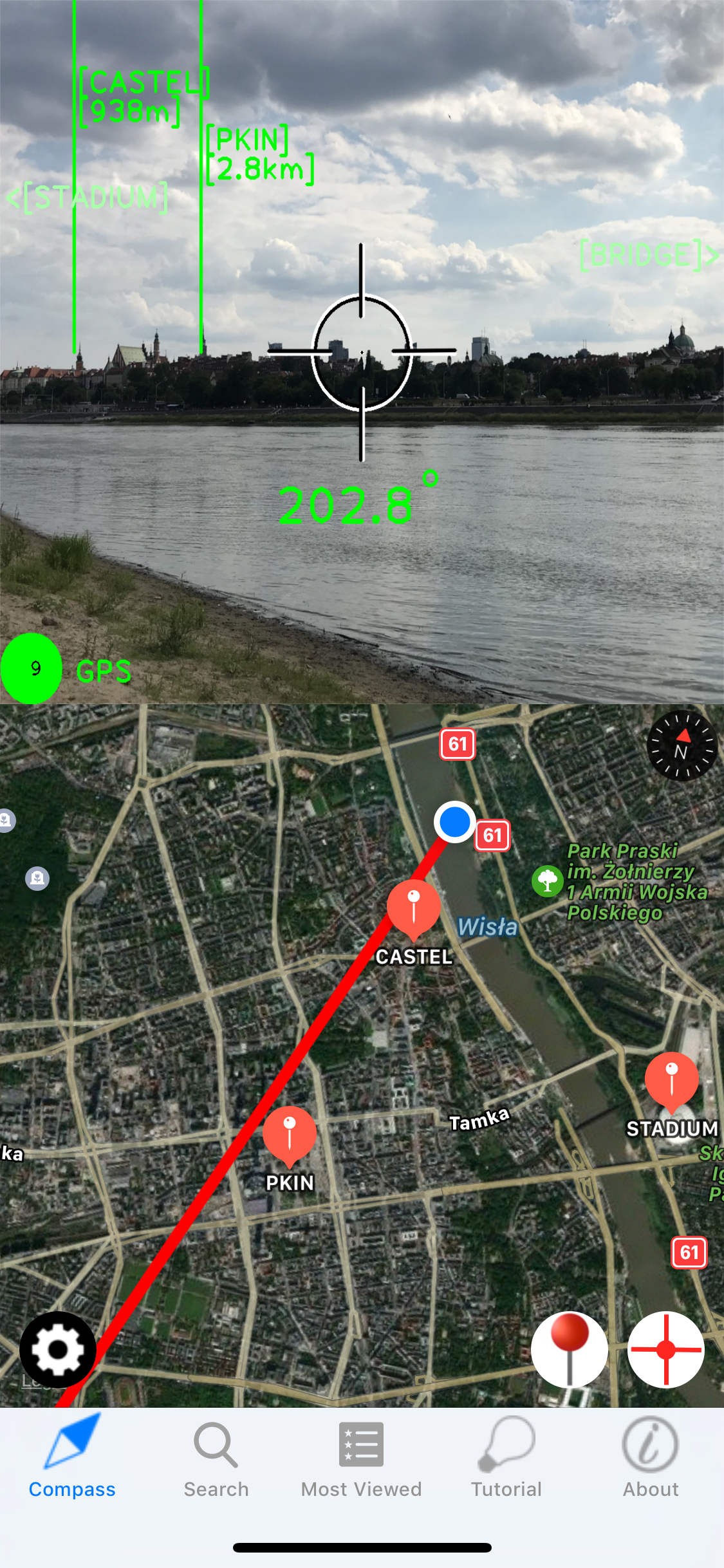 Compass Map-Camera