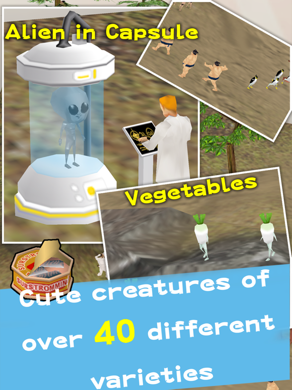 Weird Aquarium iPad screenshot 4 - Games app