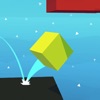 Jumps and cubes icon