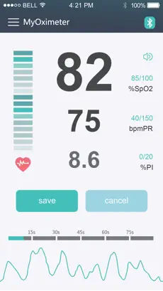 Imágen 1 CareMeOximeter iphone