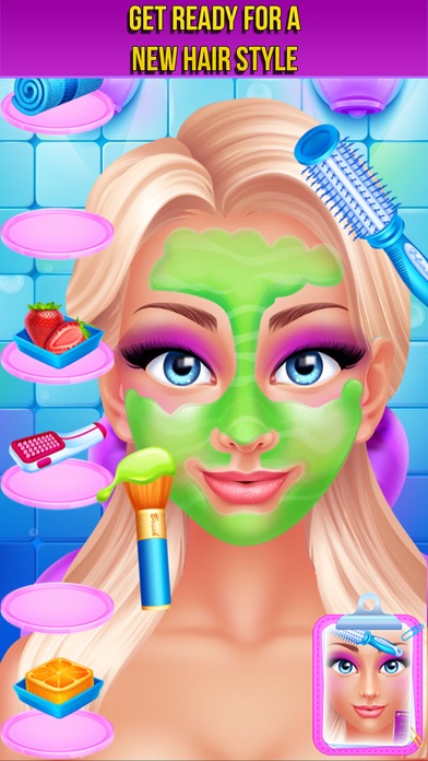 Hair Salon Makeover Games Screenshot