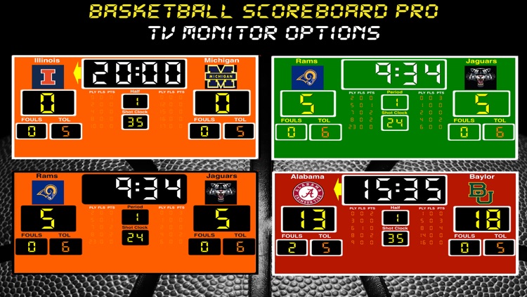 Basketball Scoreboard Pro screenshot-1