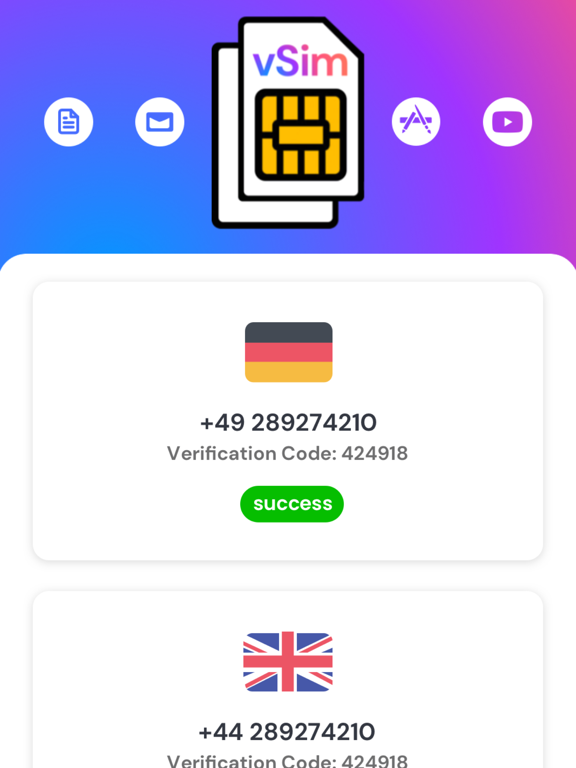 Screenshot #4 pour Messenger Phone Numéros