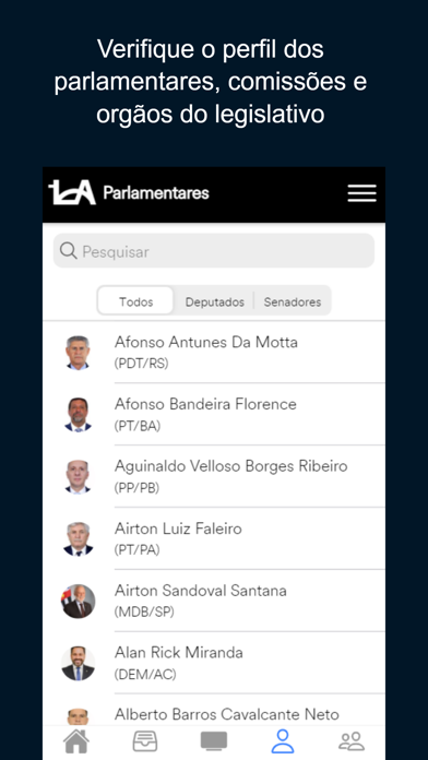 Legislapp Screenshot