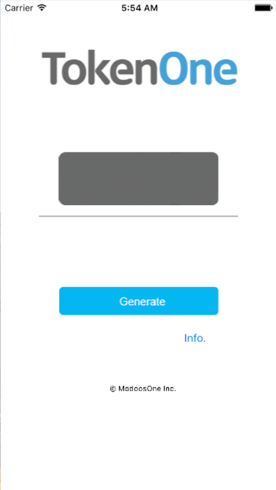 TokeonOne app screenshot