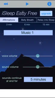 isleep easy meditations light iphone screenshot 1