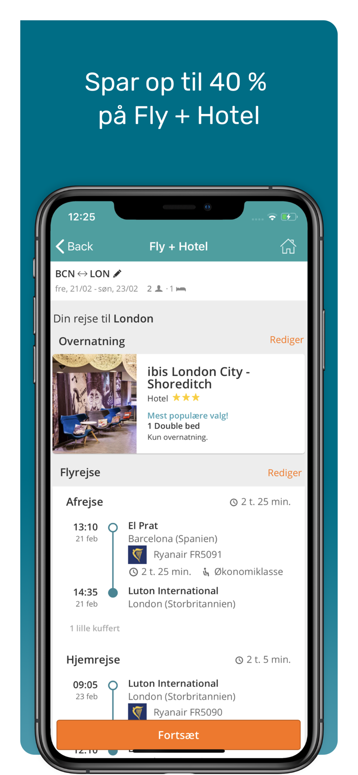 Travellink: Book rejsetilbud screenshot 2