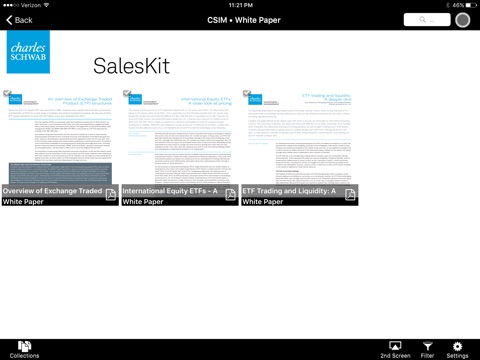Скриншот из Charles Schwab SalesKit