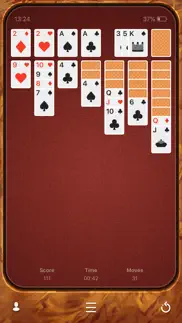 solitaire iphone screenshot 3